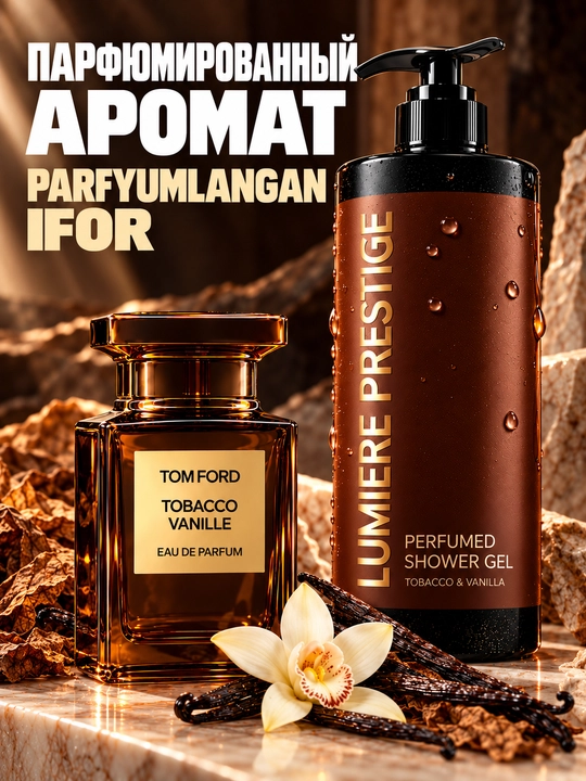 Parfumeriyali dush geli Lumière Prestige, 1000 ml