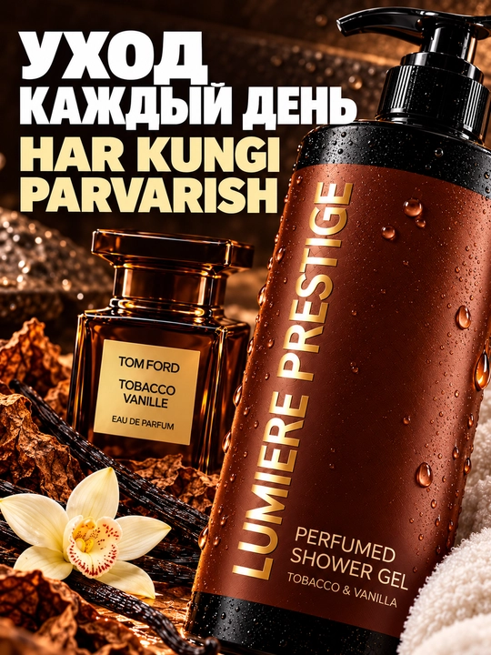 Parfumeriyali dush geli Lumière Prestige, 1000 ml