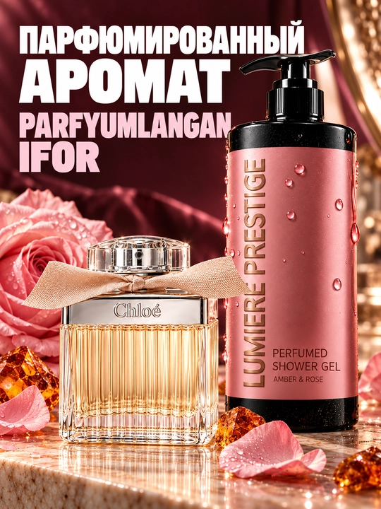 Parfumeriyali dush geli Lumière Prestige, 1000 ml