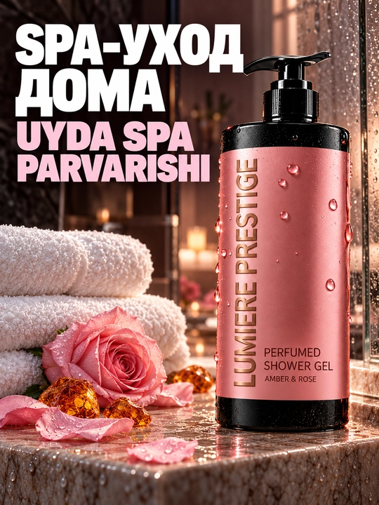 Parfumeriyali dush geli Lumière Prestige, 1000 ml
