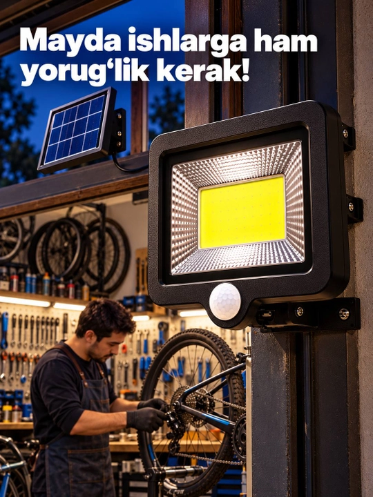 Солнечный LED светильник-проектор для двора и сада, декоративное освещение