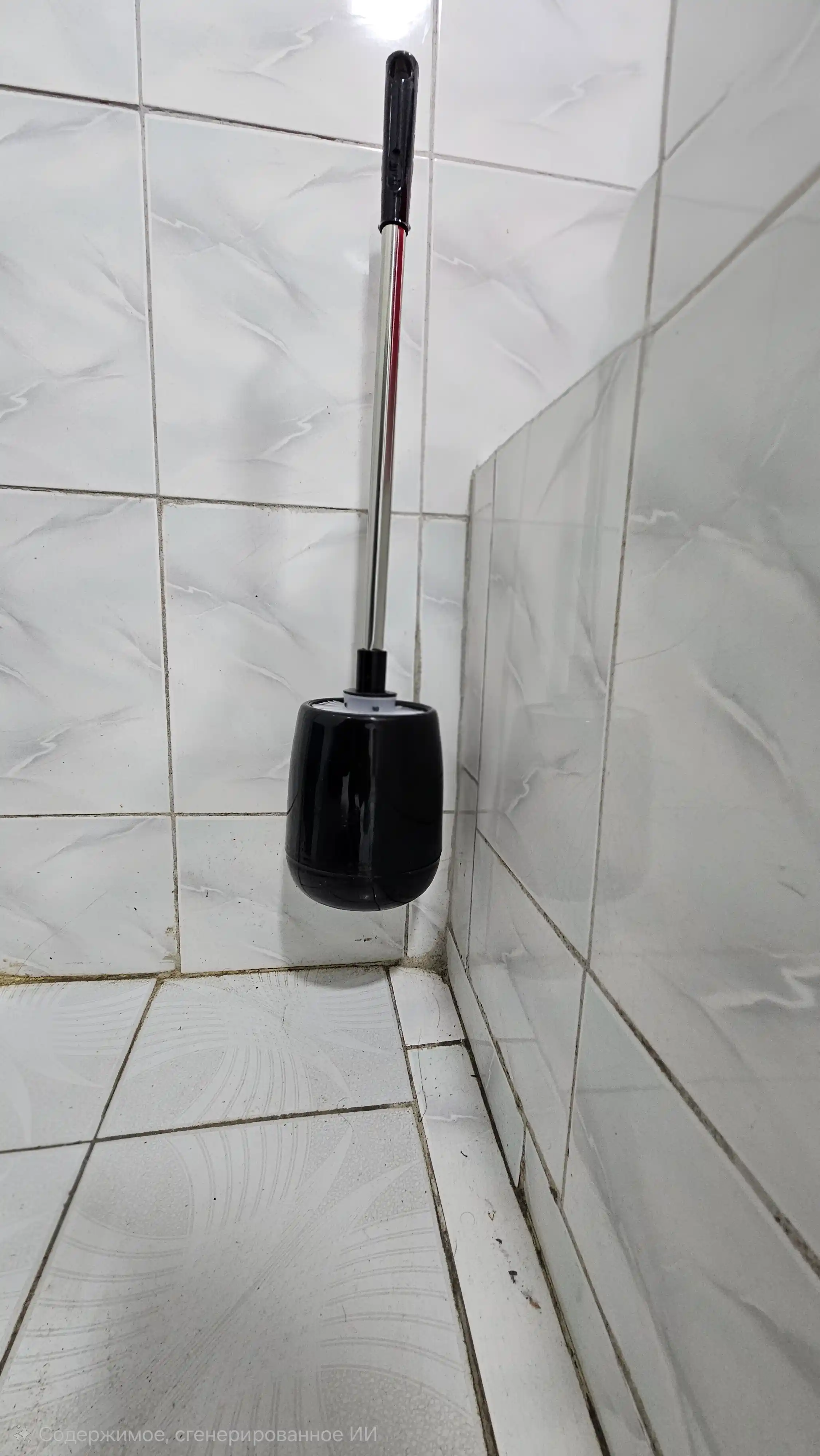 Taglikli unitaz cho‘tkasi, hojatxona cho‘tkasi