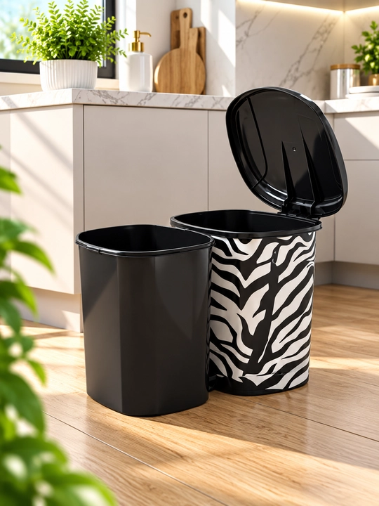 Uy va ofis uchun chiqindi chelagi, metall, plastik 8, 10, 12, 18, 20, 22 lt