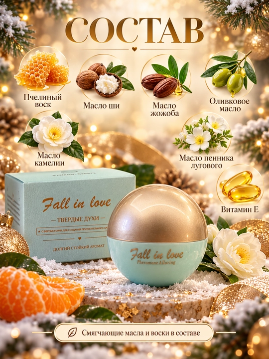 Feromonli parfyumeriya intim gel-balzami  Love Me More, 18+, xxx, TOMOFODY, 25 g