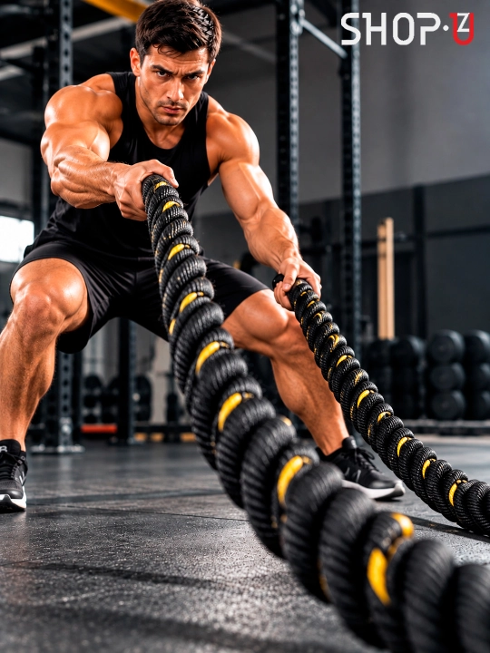Krossfit va fitnes uchun mashg‘ulot kanati, 9-12-15 metr / uzb-6-8-12 metr