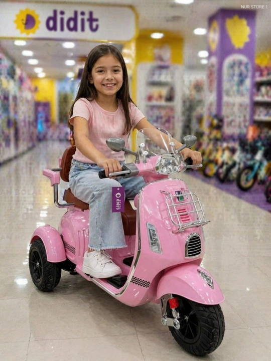 Bolalar elektr mototsikli 1-7 yoshgacha 2 kishilik