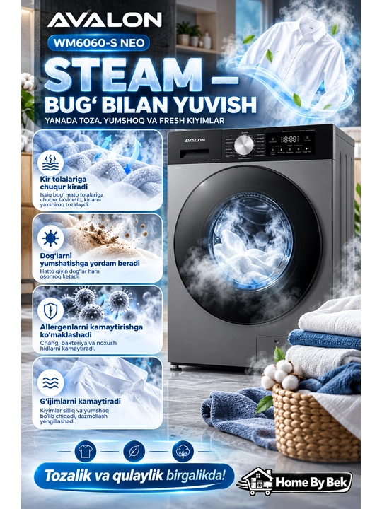 Стиральная машина AVALON WM6060-S NEO