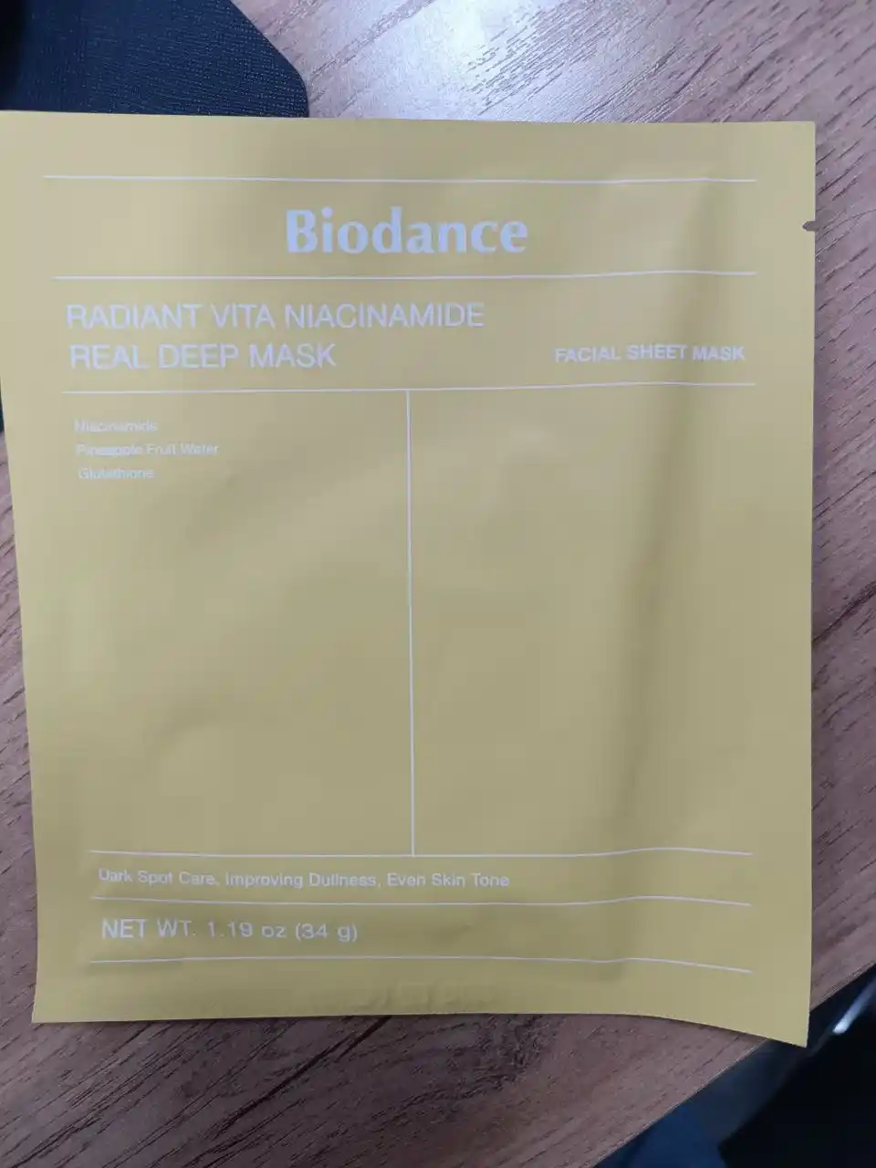 BIODANCE Radiant Vita Niacinamide y niqobi 34g