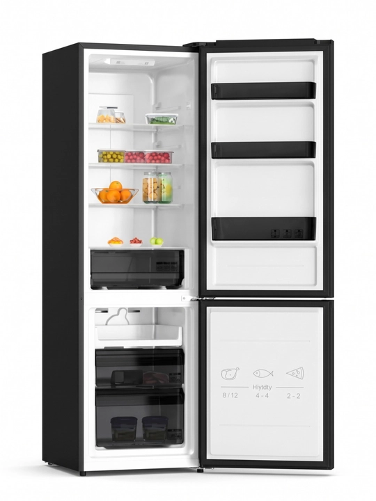 Холодильник Ziffler No Frost Inverter, Multi Airflow, Super Cooling