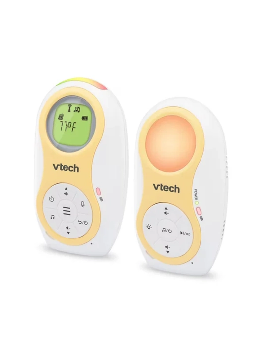 Цифровая аудионяня VTech , радиус действия до 457 м, ночник и аккумуляторы в обоих блоках
