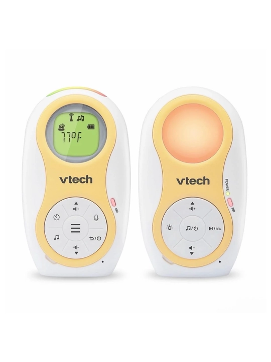 Цифровая аудионяня VTech , радиус действия до 457 м, ночник и аккумуляторы в обоих блоках