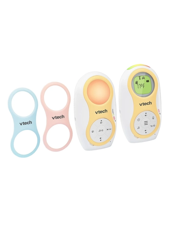 Цифровая аудионяня VTech , радиус действия до 457 м, ночник и аккумуляторы в обоих блоках