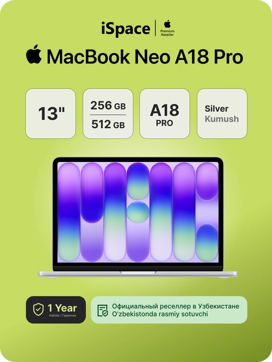 MacBook Neo 13" A18 Pro - 