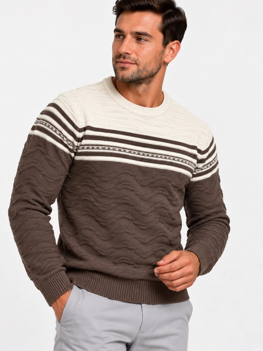 Erkaklar uchun chaqmoqli sviter, standart o‘lcham S dan-XL gacha,46 dan 52 mos keladi