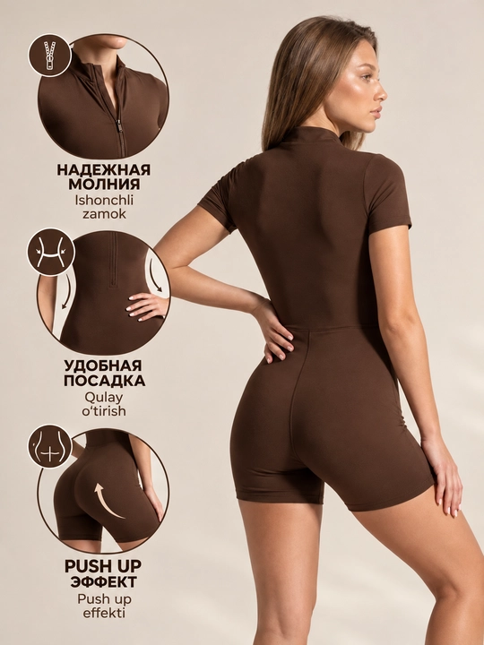 Fitnes uchun sport kombinezoni, sport va faol dam olish uchun ayollar sport kiyimi