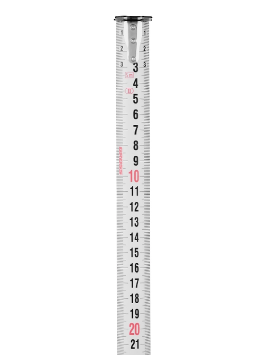 GROSS Doppelhaken ruletkasi, 5 m x 25 mm, 31124