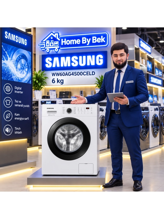SAMSUNG WW60AG4S00CELD 6 kg