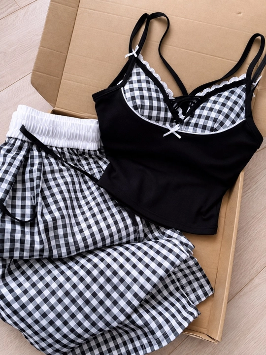 Ayollar pijamasi, yengil pijama, komplekt, uy kiyimi