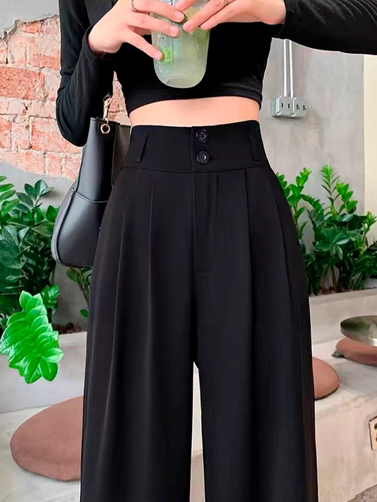 Ayollar shimi, klassik, qora, kilot, palazzo XS-4XL