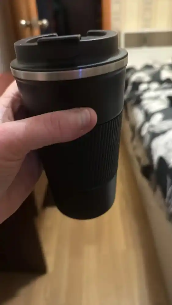 Zanglamaydigan poʻlatdan vakuumli termokrujka, 510 ml, qopqoqli
