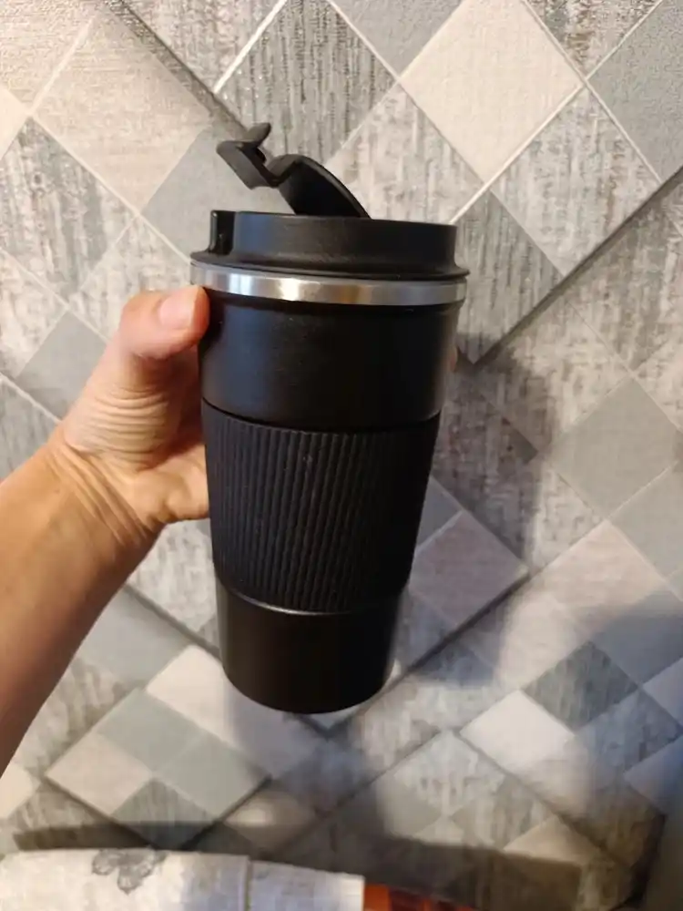 Zanglamaydigan poʻlatdan vakuumli termokrujka, 510 ml, qopqoqli