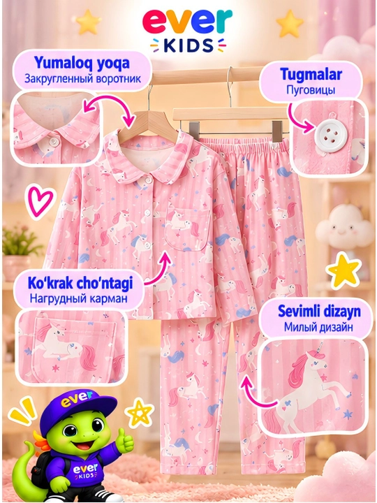 Qiz bolalar pijamasi