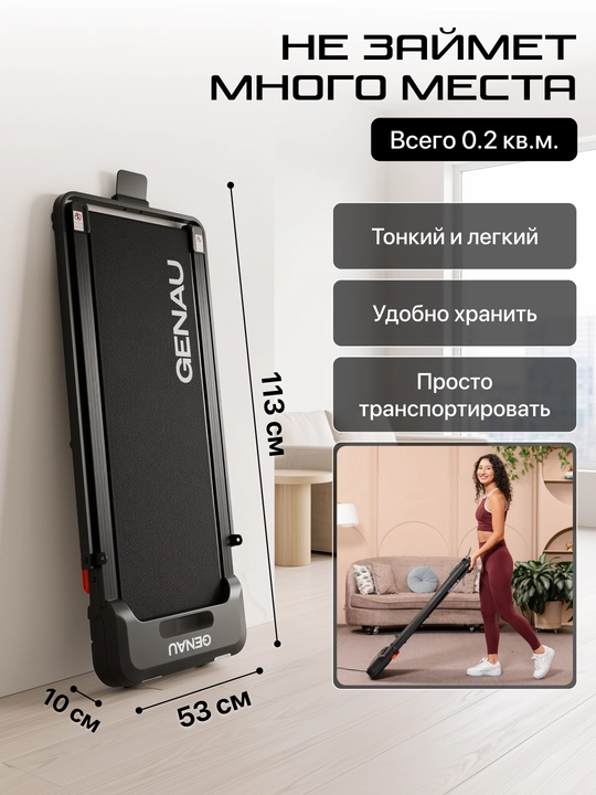 Беговая дорожка электрическая GENAU Wander X RT2-20B