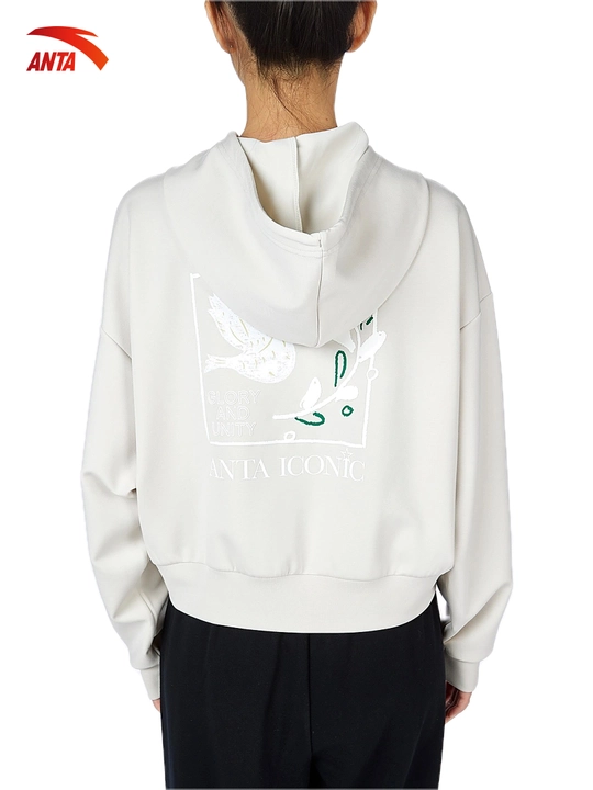 ANTA Iconic женское худи, ткань Tencel Modal