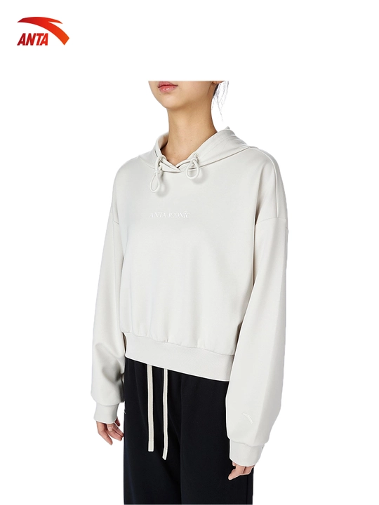 ANTA Iconic женское худи, ткань Tencel Modal