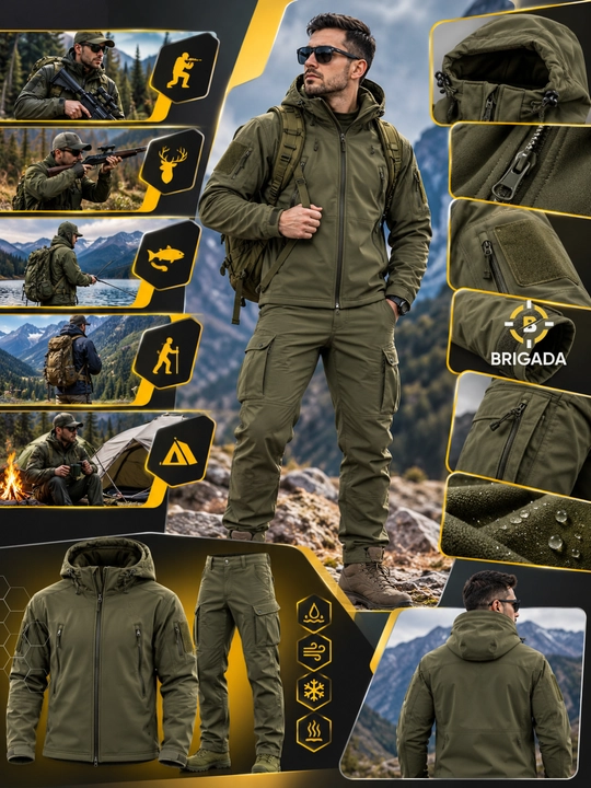 Taktik kostyum erkaklar uchun Softshell 5.11