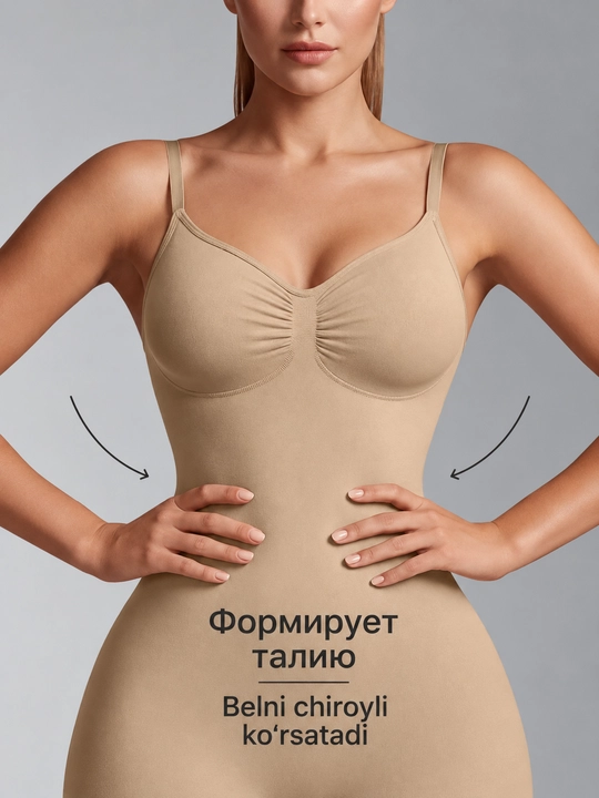 Корректирующее боди, утягивающее боди женское, боди Skims s-3xl