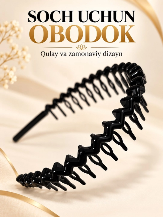 Obodok, taroqli obodok, soch uchun aksessuar