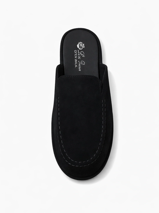 Ayollar uchun slip-on zamsh loferlari, qulay va yengil poyabzal, quti va hujjatlar bilan
