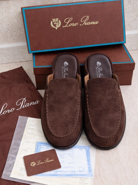Женские замшевые лоферы slip-on, удобная и лёгкая обувь, с коробкой и документами - 