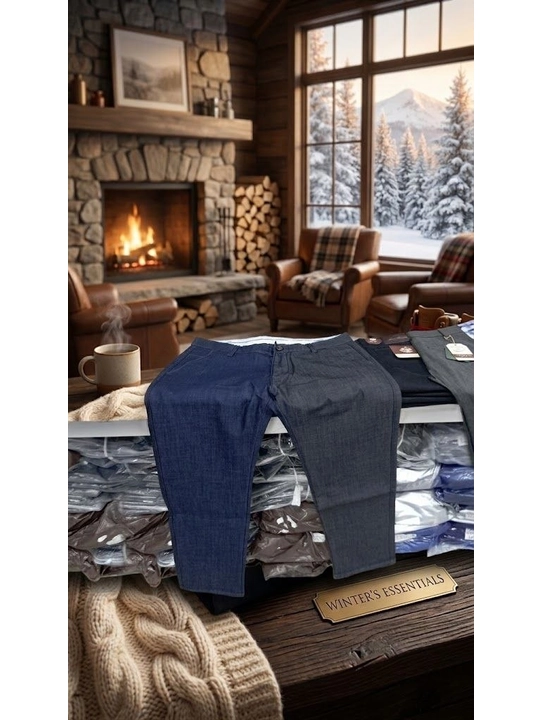 Qish va kuz uchun erkaklar shimlari, nachos