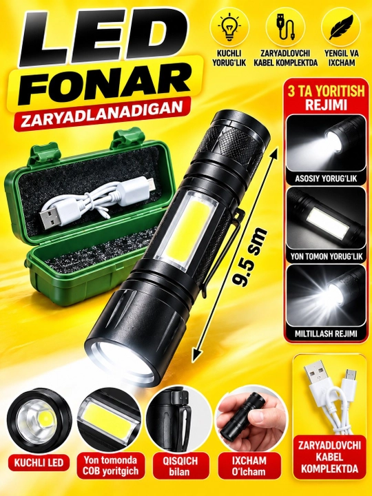 Fonar, qo'l fonar - 