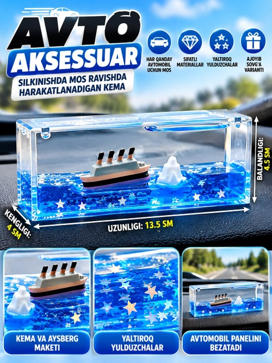 Avtomobil aksessuari, kemachali suvenir - 