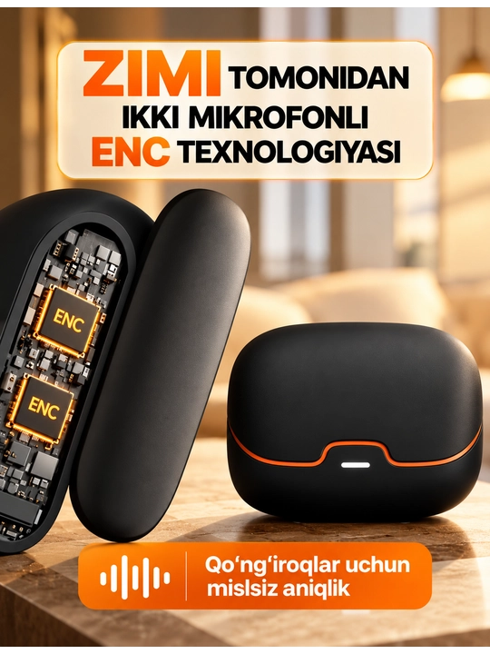 Наушники беспроводные  Bluetooth,TWS-наушники с сенсорным управлением