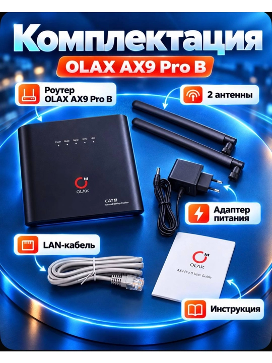 Wifi router olax ax9 pro