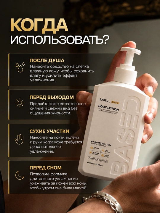BASED Body Lotion, лосьон для тела, крем для тела, уход за кожей, аромат сандала