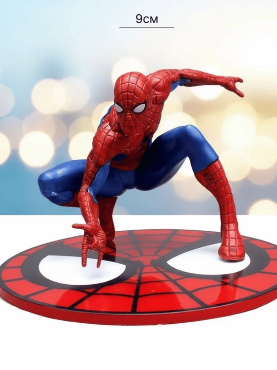 Avtomobil uchun Spider-Man dekorativ figura, panelga bezak, 2 dona to‘plam