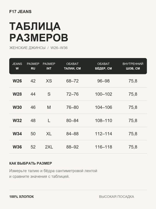 Джинсы женские широкие прямые трубы, высокая посадка, 100% хлопок, графит