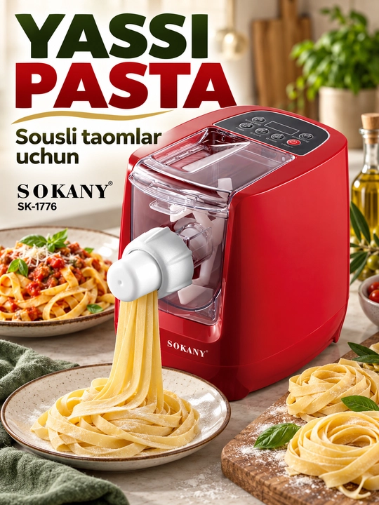 Лапшерезка SOKANY SK-1776 электрическая
