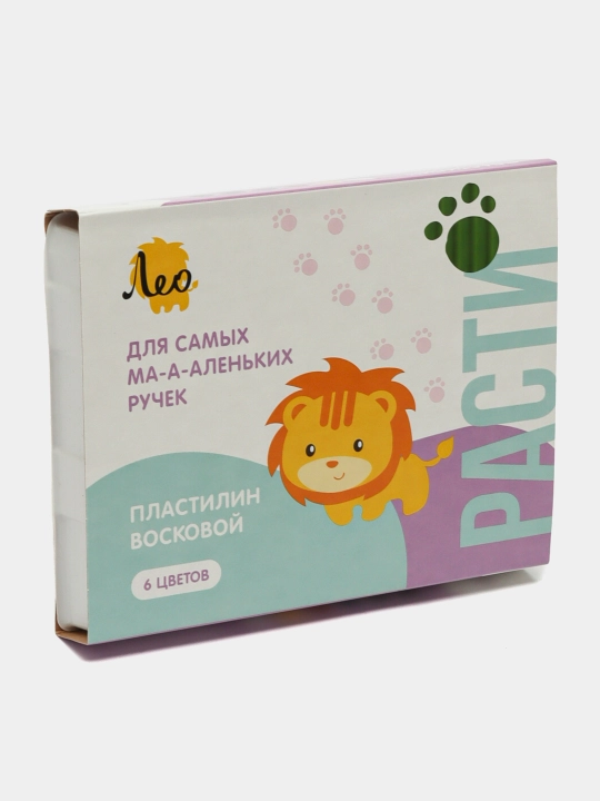 Mumli plastilin Leo Rasti LMCW-0106, 72 g, 6 rang