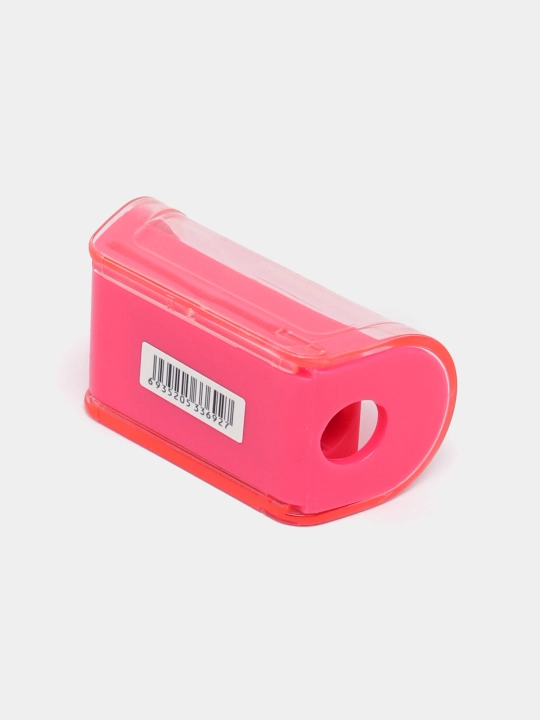 Точилка для карандашей, ручная, Neon, 1 отверстие, пластик, Deli, E0545 q0000050931