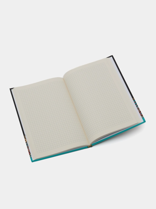 Bloknot, 60 gr, Integral, 143x210 mm, 64 varaq, qafasda, .Soft-touch, , diz.19425-28