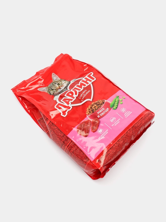 Darling mushuklar uchun quruq yem go'sht va sabzavotlar, 1.75 kg