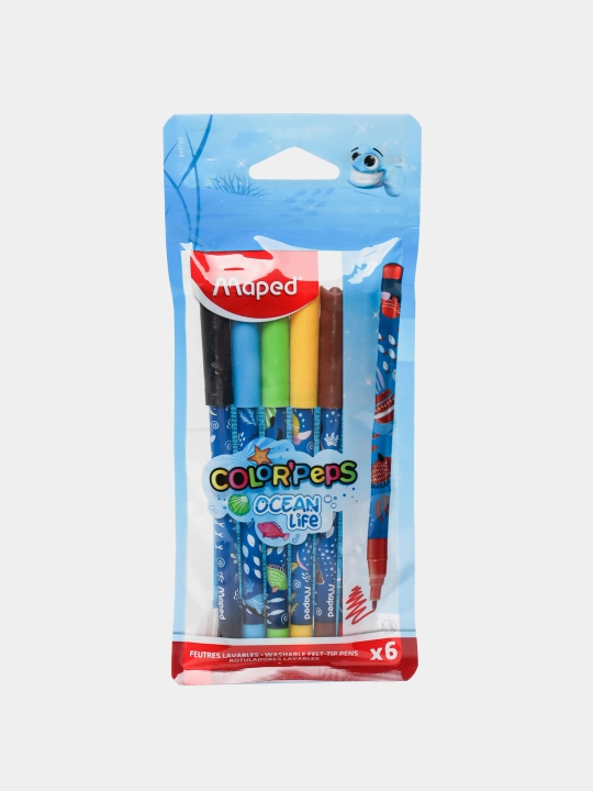 Flomasterlar Maped 845700, 6 dona